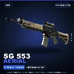 SG 553 | Aerial | Поношенное · Скин Counter-Strike 2