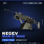 Negev | Man-o'-war | После полевых испытаний · Скин Counter-Strike 2
