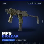 MP9 | Bioleak | Закалённое в боях · Скин Counter-Strike 2