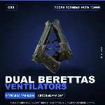 Dual Berettas | Ventilators | После полевых испытаний · Скин Counter-Strike 2