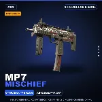 StatTrak™ MP7 | Mischief | Закалённое в боях · Скин Counter-Strike 2