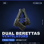 Dual Berettas | Ventilators | Поношенное · Скин Counter-Strike 2