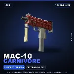 MAC-10 | Carnivore | Поношенное · Скин Counter-Strike 2
