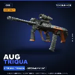 StatTrak™ AUG | Triqua | Поношенное · Скин Counter-Strike 2