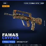 StatTrak™ FAMAS | Crypsis | После полевых испытаний · Скин Counter-Strike 2