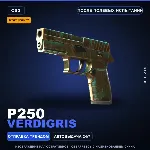 StatTrak™ P250 | Verdigris | После полевых испытаний · Скин Counter-Strike 2
