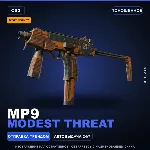 StatTrak™ MP9 | Modest Threat | Поношенное · Скин Counter-Strike 2