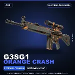 G3SG1 | Orange Crash | Закалённое в боях · Скин Counter-Strike 2