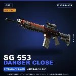 StatTrak™ SG 553 | Danger Close | Поношенное · Скин Counter-Strike 2