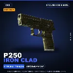 StatTrak™ P250 | Iron Clad | Закалённое в боях · Скин Counter-Strike 2