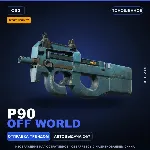 StatTrak™ P90 | Off World | Поношенное · Скин Counter-Strike 2