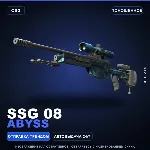 SSG 08 | Abyss | Поношенное · Скин Counter-Strike 2