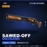StatTrak™ Sawed-Off | Origami | Закалённое в боях · Скин Counter-Strike 2
