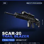 SCAR-20 | Trail Blazer | Немного поношенное · Скин Counter-Strike 2