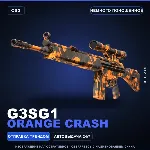 G3SG1 | Orange Crash | Немного поношенное · Скин Counter-Strike 2
