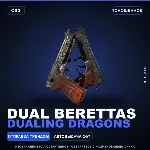 Dual Berettas | Dualing Dragons | Поношенное · Скин Counter-Strike 2