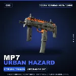 MP7 | Urban Hazard | После полевых испытаний · Скин Counter-Strike 2