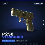 P250 | Verdigris | Поношенное · Скин Counter-Strike 2
