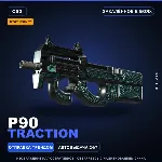 StatTrak™ P90 | Traction | Закалённое в боях · Скин Counter-Strike 2