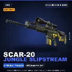 StatTrak™ SCAR-20 | Jungle Slipstream | Закалённое в боях · Скин Counter-Strike 2