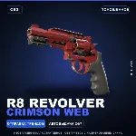 R8 Revolver | Crimson Web | Поношенное · Скин Counter-Strike 2