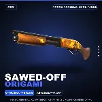 Sawed-Off | Origami | После полевых испытаний · Скин Counter-Strike 2