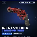 R8 Revolver | Crimson Web | После полевых испытаний · Скин Counter-Strike 2