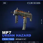 MP7 | Urban Hazard | Закалённое в боях · Скин Counter-Strike 2