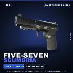 Five-SeveN | Scumbria | Немного поношенное · Скин Counter-Strike 2