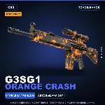 StatTrak™ G3SG1 | Orange Crash | Поношенное · Скин Counter-Strike 2
