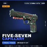 StatTrak™ Five-SeveN | Capillary | После полевых испытаний · Скин Counter-Strike 2