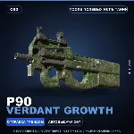 P90 | Verdant Growth | После полевых испытаний · Скин Counter-Strike 2
