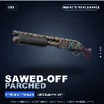 Sawed-Off | Parched | Немного поношенное · Скин Counter-Strike 2