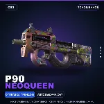 P90 | Neoqueen | Поношенное · Скин Counter-Strike 2