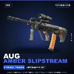 AUG | Amber Slipstream | Поношенное · Скин Counter-Strike 2