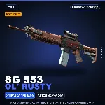 StatTrak™ SG 553 | Ol' Rusty | Прямо с завода · Скин Counter-Strike 2