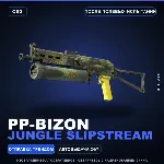 PP-Bizon | Jungle Slipstream | После полевых испытаний · Скин Counter-Strike 2