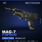 MAG-7 | Popdog | Немного поношенное · Скин Counter-Strike 2