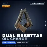 Сувенирный Dual Berettas | Oil Change | Закалённое в боях · Скин Counter-Strike 2