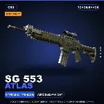 StatTrak™ SG 553 | Atlas | Поношенное · Скин Counter-Strike 2