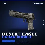 Desert Eagle | Urban Rubble | Поношенное · Скин Counter-Strike 2