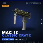 StatTrak™ MAC-10 | Classic Crate | Немного поношенное · Скин Counter-Strike 2