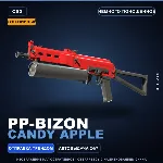 Сувенирный PP-Bizon | Candy Apple | Немного поношенное · Скин Counter-Strike 2