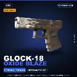 StatTrak™ Glock-18 | Oxide Blaze | Поношенное · Скин Counter-Strike 2