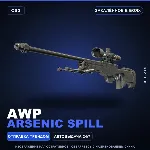 AWP | Arsenic Spill | Закалённое в боях · Скин Counter-Strike 2