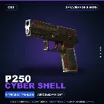 P250 | Cyber Shell | Закалённое в боях · Скин Counter-Strike 2 - irongamers.ru
