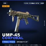 StatTrak™ UMP-45 | Corporal | После полевых испытаний · Скин Counter-Strike 2