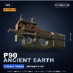 Сувенирный P90 | Ancient Earth | Поношенное · Скин Counter-Strike 2