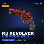 StatTrak™ R8 Revolver | Crimson Web | Поношенное · Скин Counter-Strike 2