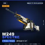 StatTrak™ M249 | Spectre | Немного поношенное · Скин Counter-Strike 2